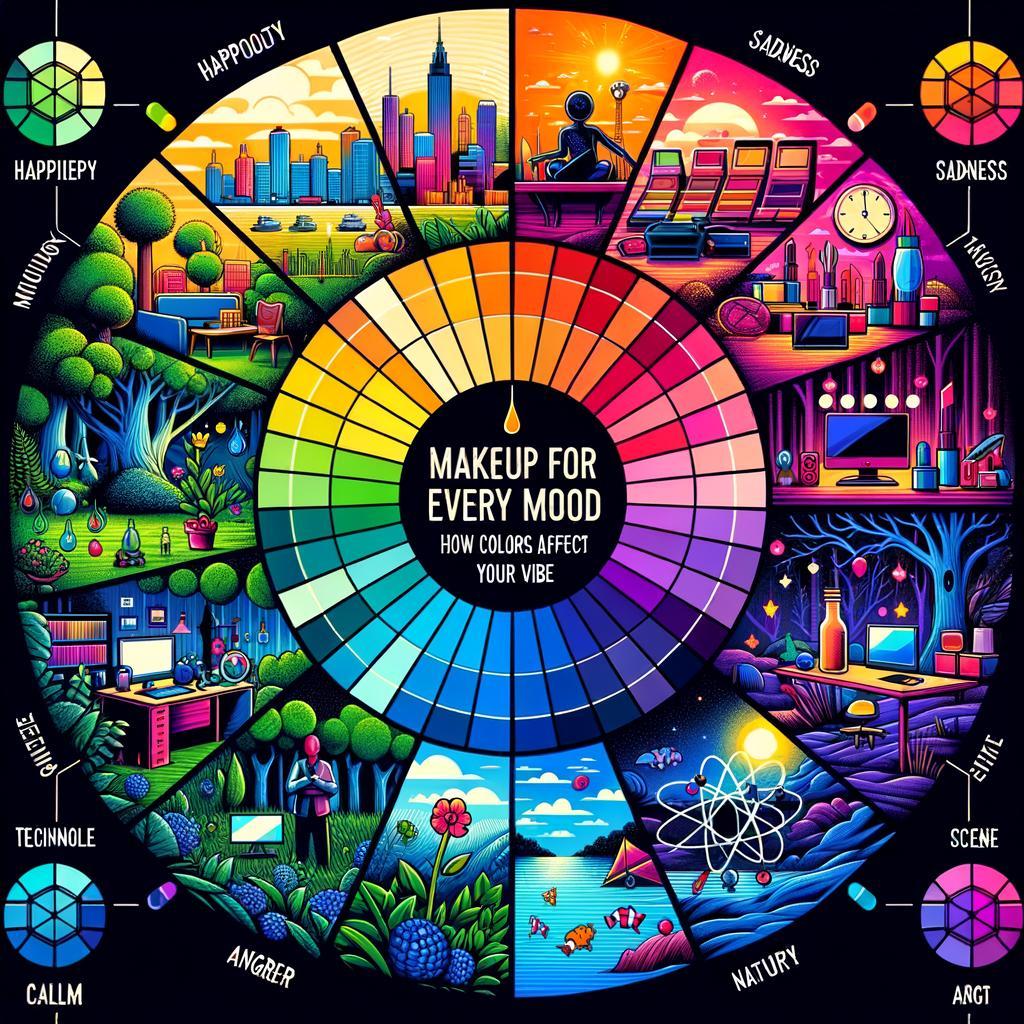 “Makeup for Every Mood: How Colors Affect Your Vibe”